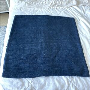 West Elm Silk Handloomed Pillow Cover, 18”x18